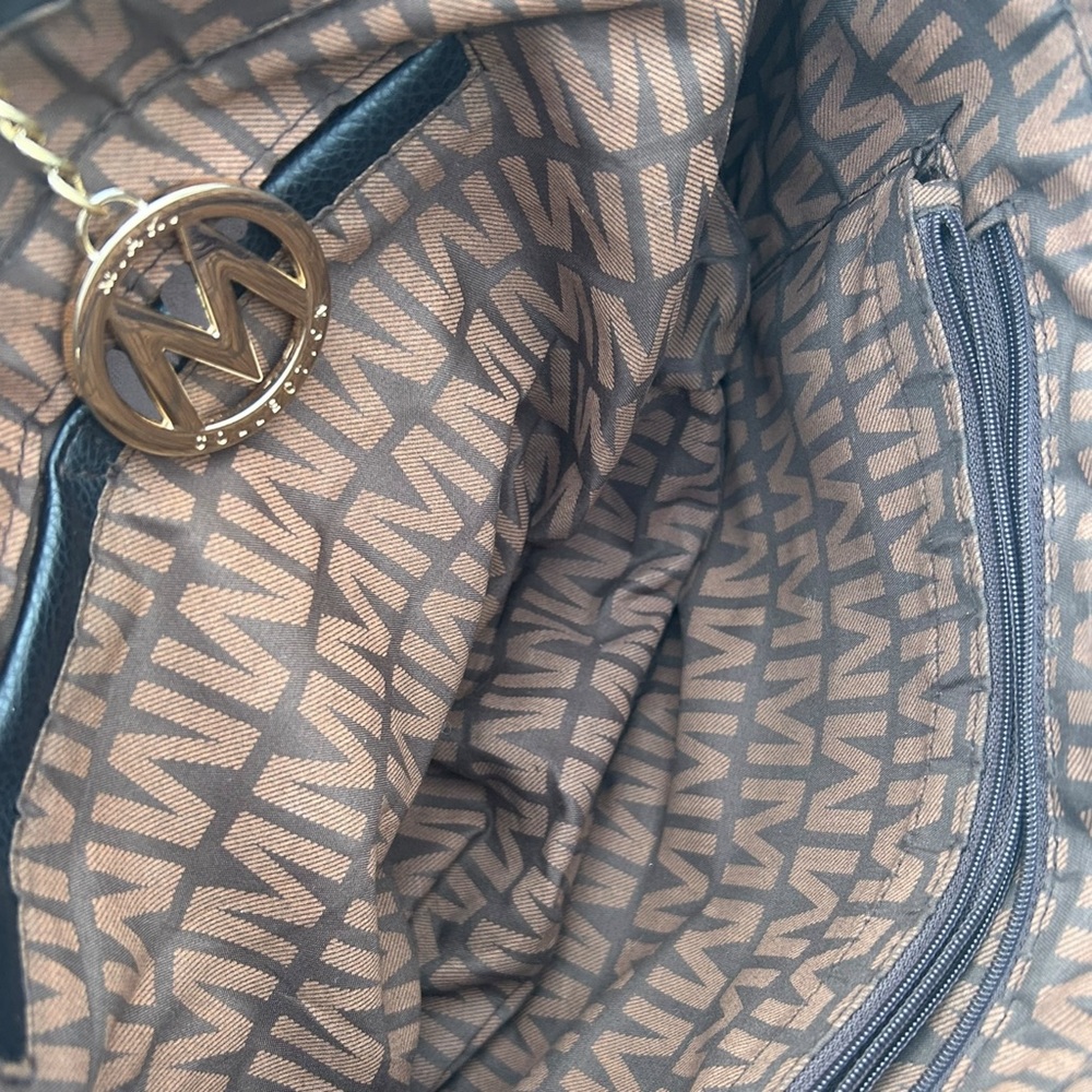 Miak Collection Pleather Satchel. - Picture 12 of 13